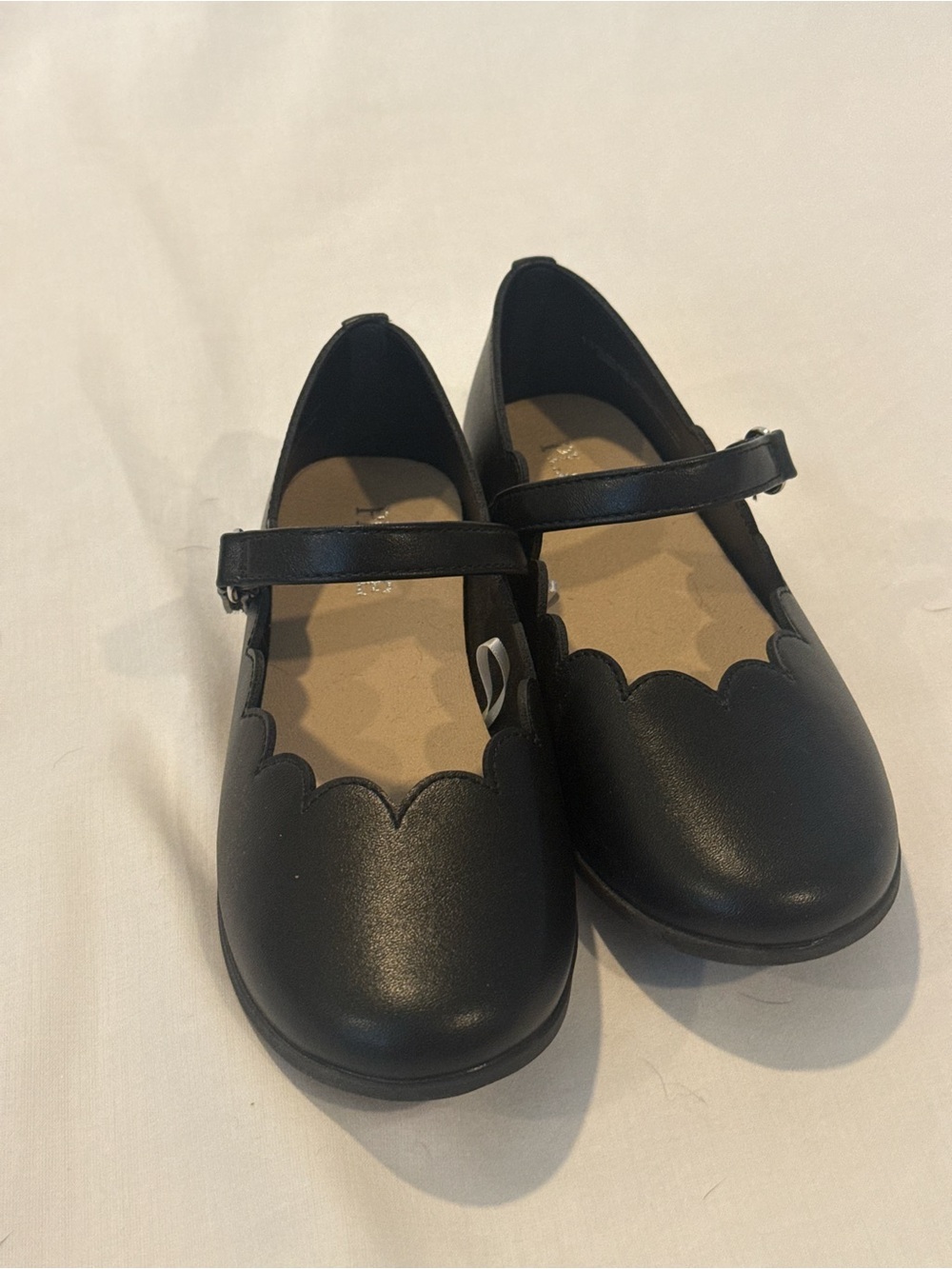 The Children's Place Black Scalloped Mary Jane Shoes